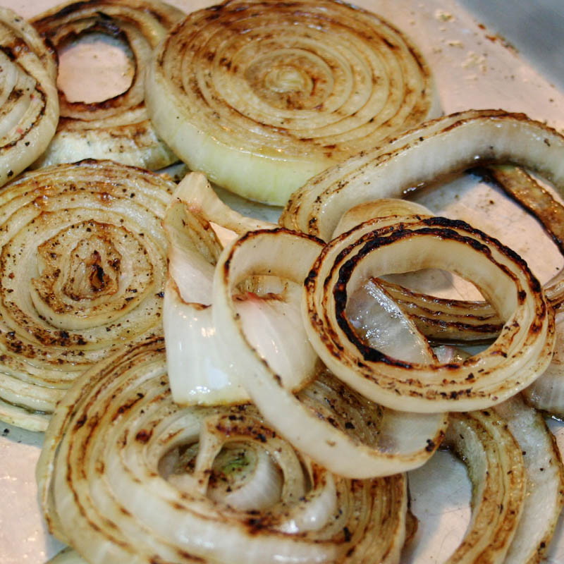 grilled onions